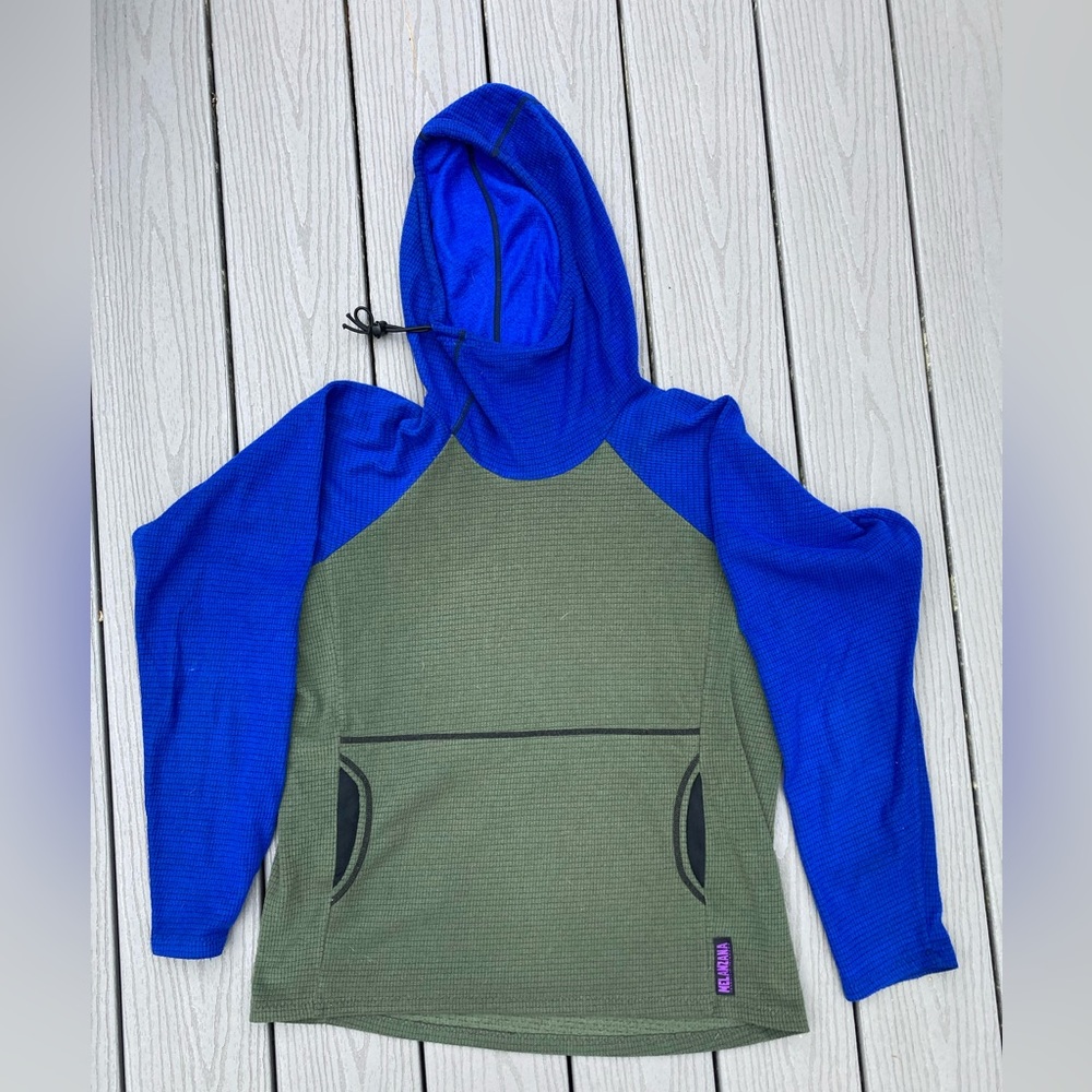 Melanzana Micro Grid Hoodie men’s MEDIUM